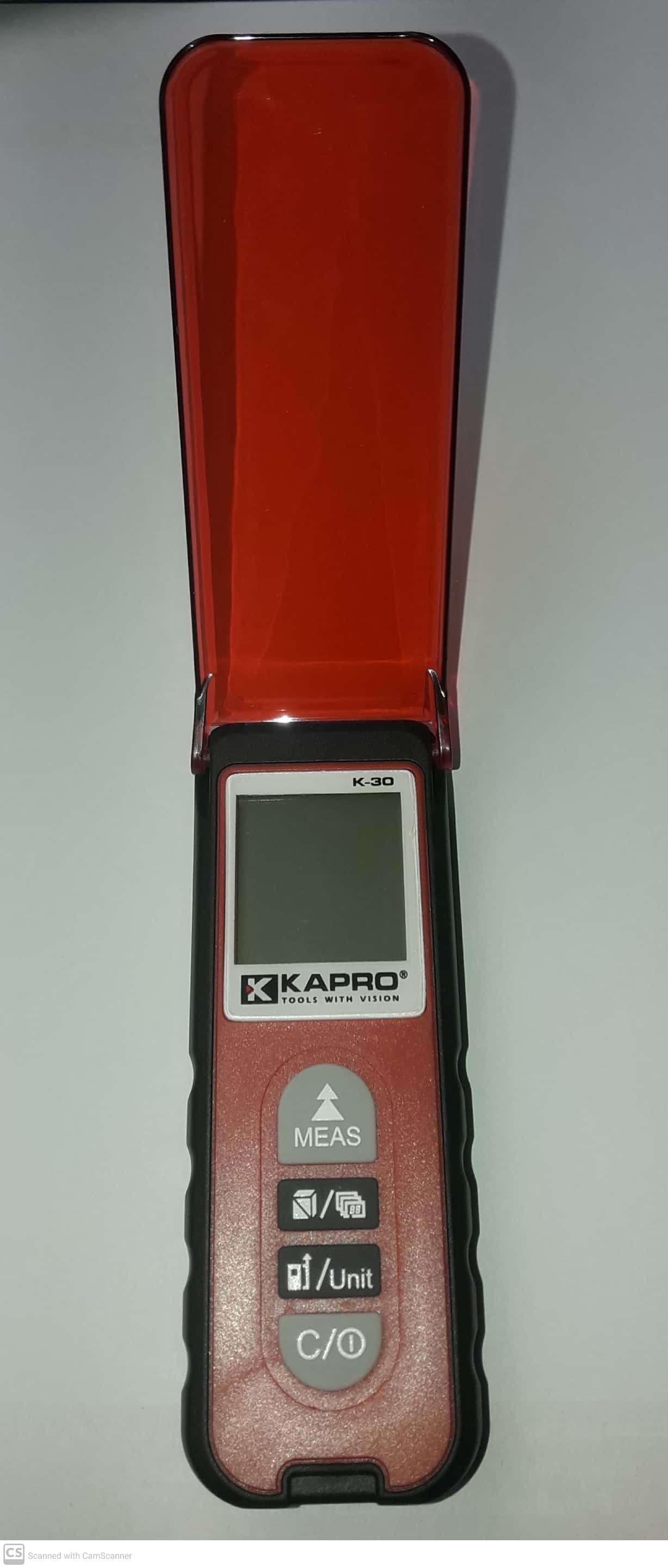 متر لیزری 30 متری کاپرو KAPROMETER-K30-363