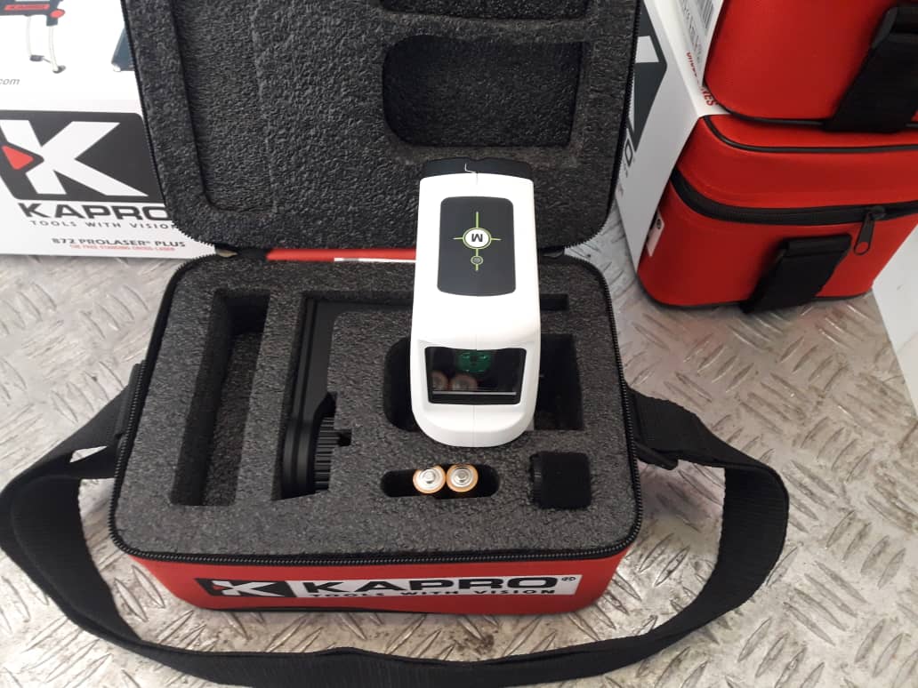 تراز لیزری مگنتی دو خط نور سبز کاپرو 862GT
